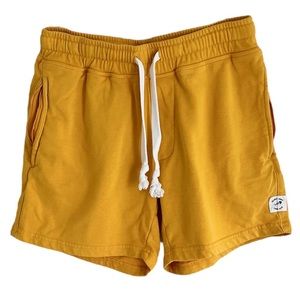 Mustard Yellow 5.5” Sweat Shorts